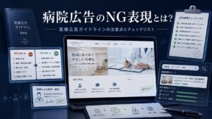 病院広告のNG表現とは?医療広告ガイドラインの注意点とチェックリスト