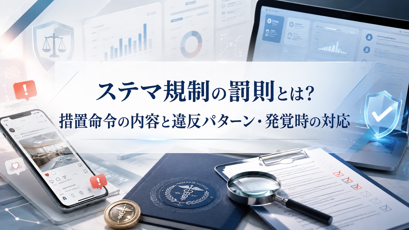 ステマ規制の罰則とは?措置命令の内容と違反パターン・発覚時の対応